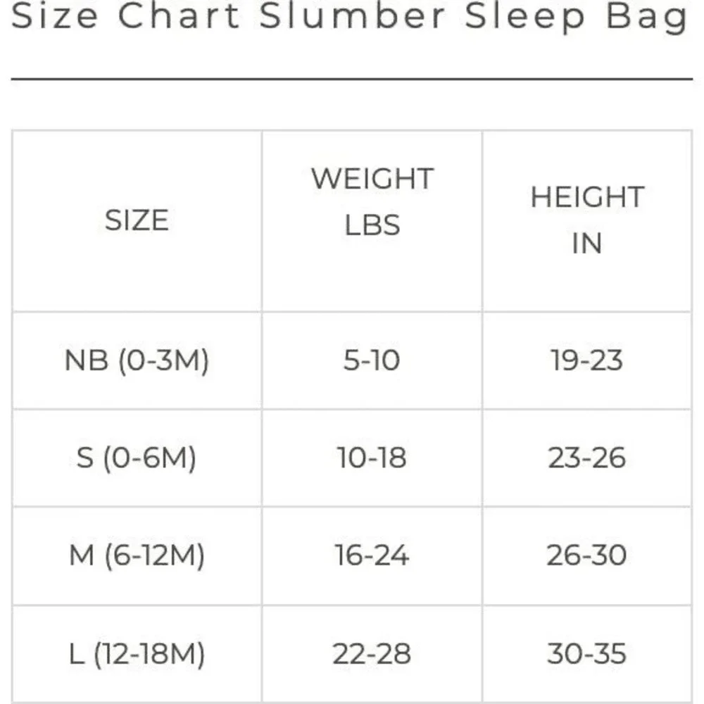 NEW Goumi Kids Slumber Sleepbag Sandstone Size 0-3 Months Baby Sleep Sack Bamboo